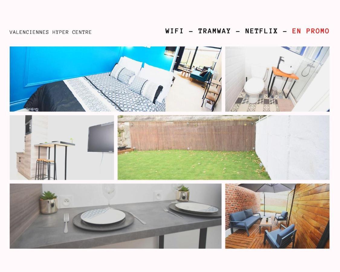 Cosy Appart - Hyper Centre - Tramway - Terrasse - Lerelaisdodile3 Valenciennes Exterior foto